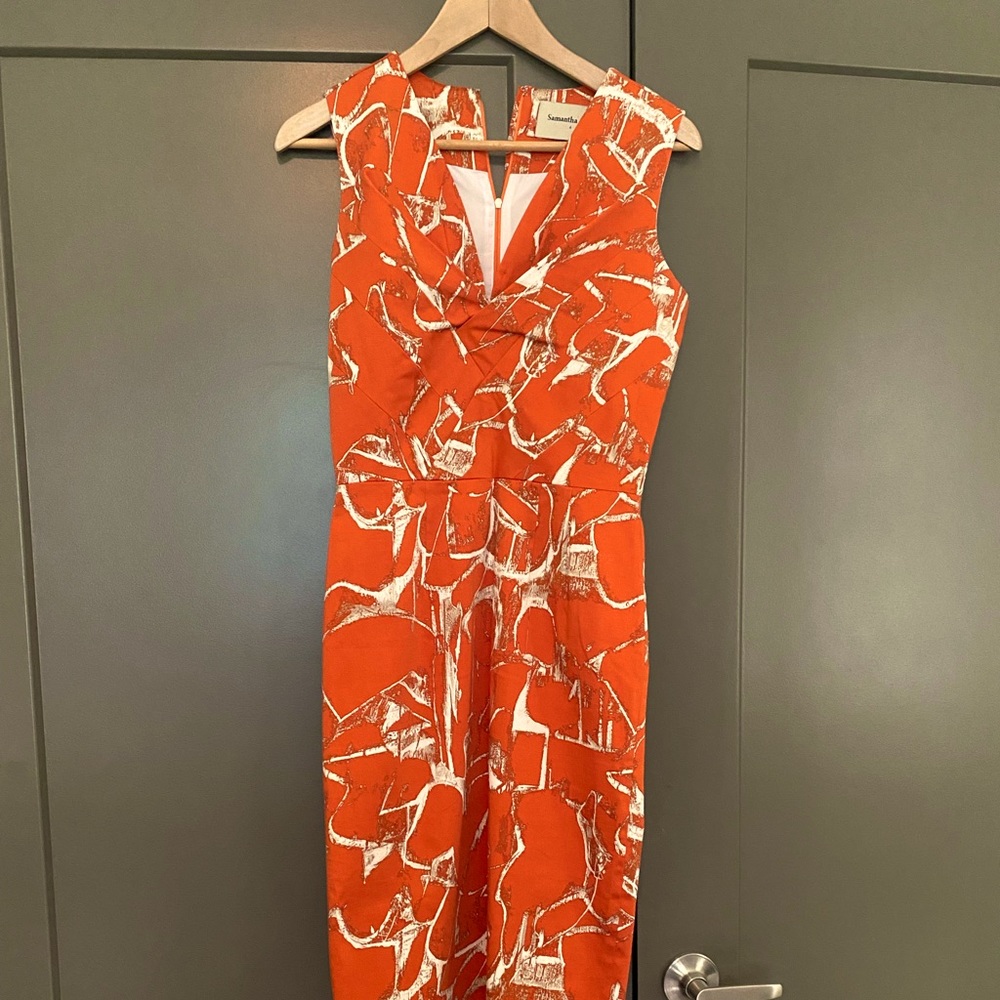 Samantha Sung sheath dress